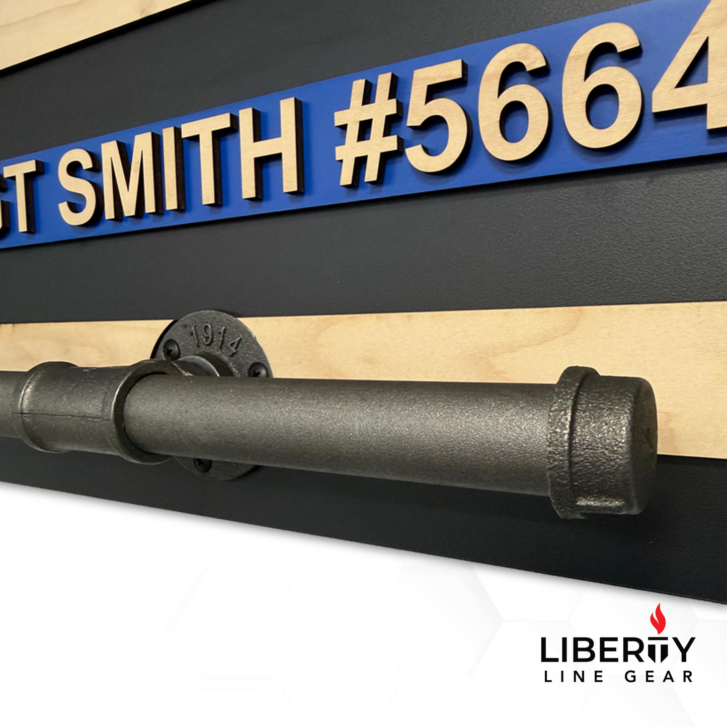 Liberty Line Gear Rack - Law Enforcement