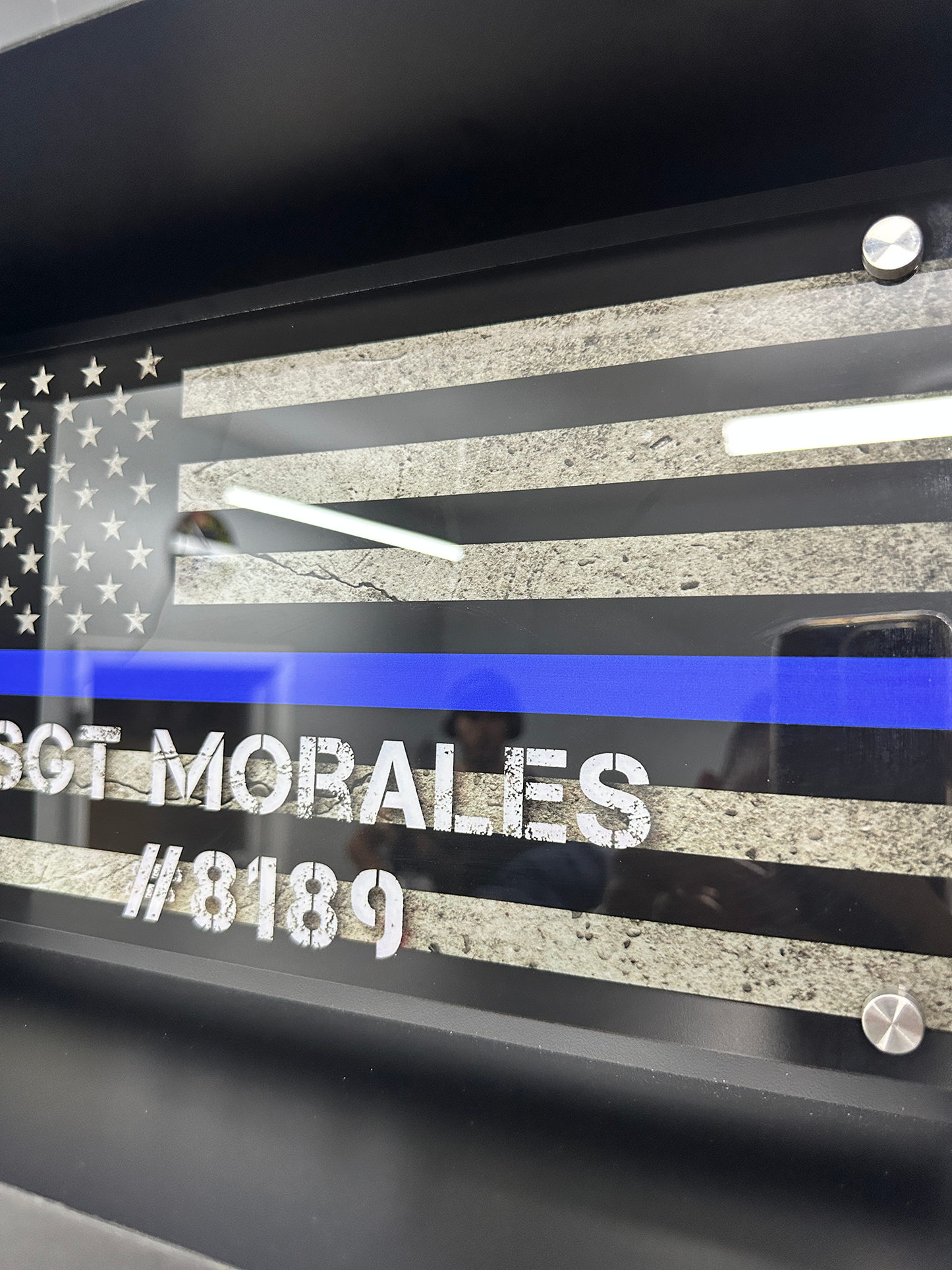 Duty Gear Rack with safe integration PERSONALIZED