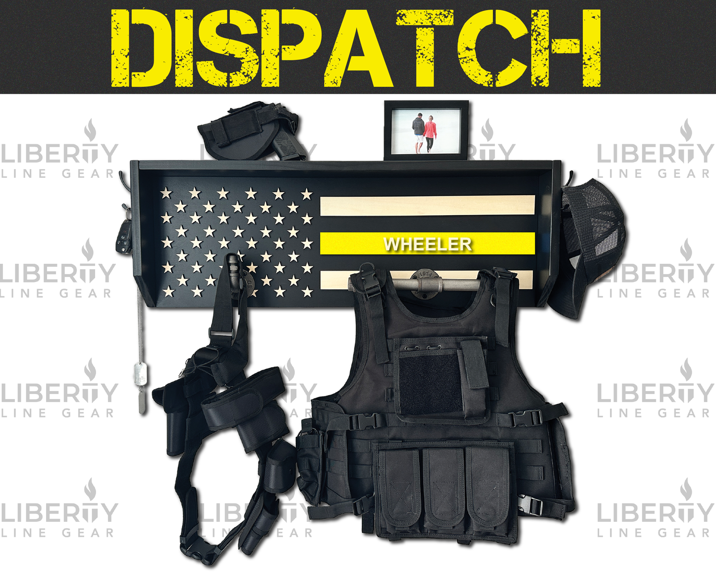 Liberty Line Gear Rack - Dispatch (YELLOW)