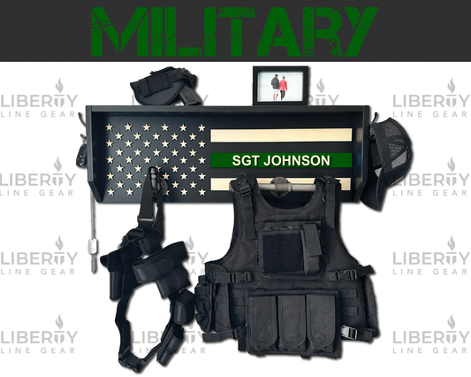 Liberty Line Gear Rack - Military (GREEN)