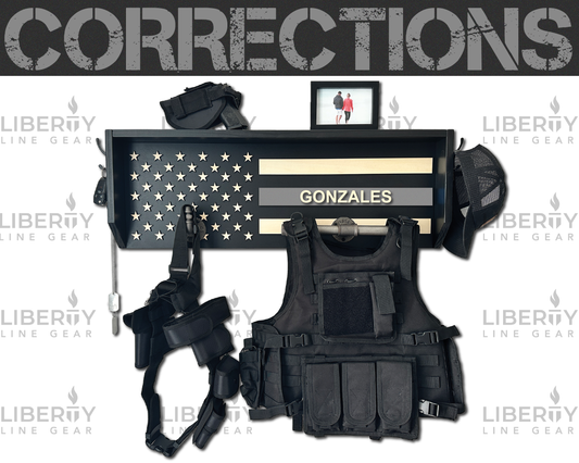 Liberty Line Gear Rack - Corrections  (GRAY)