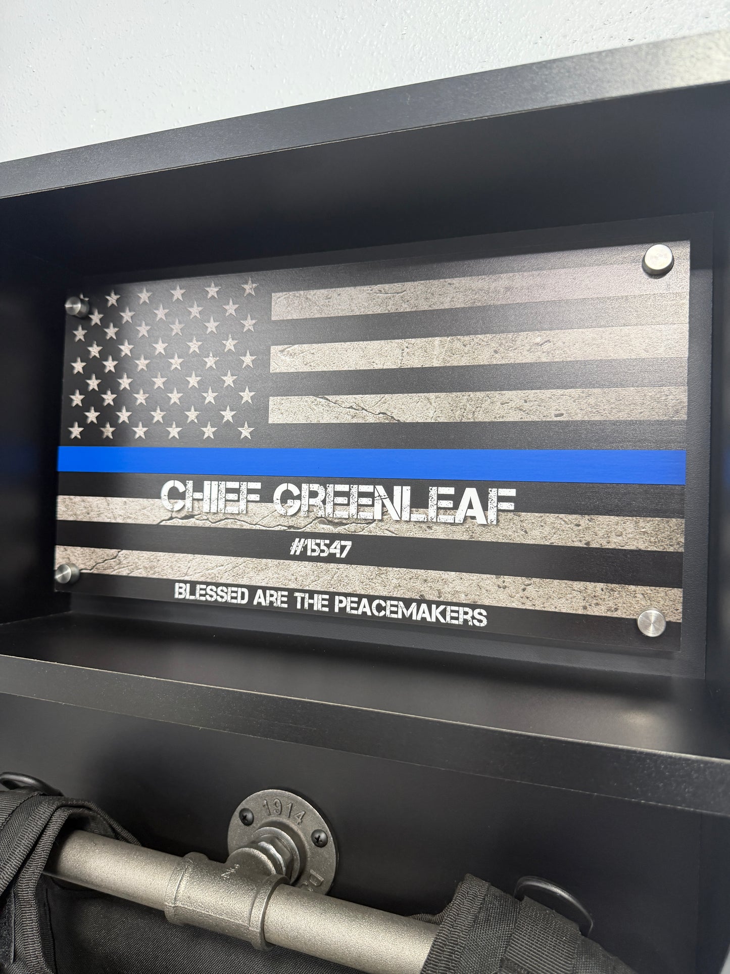 Duty Gear Rack with safe integration PERSONALIZED