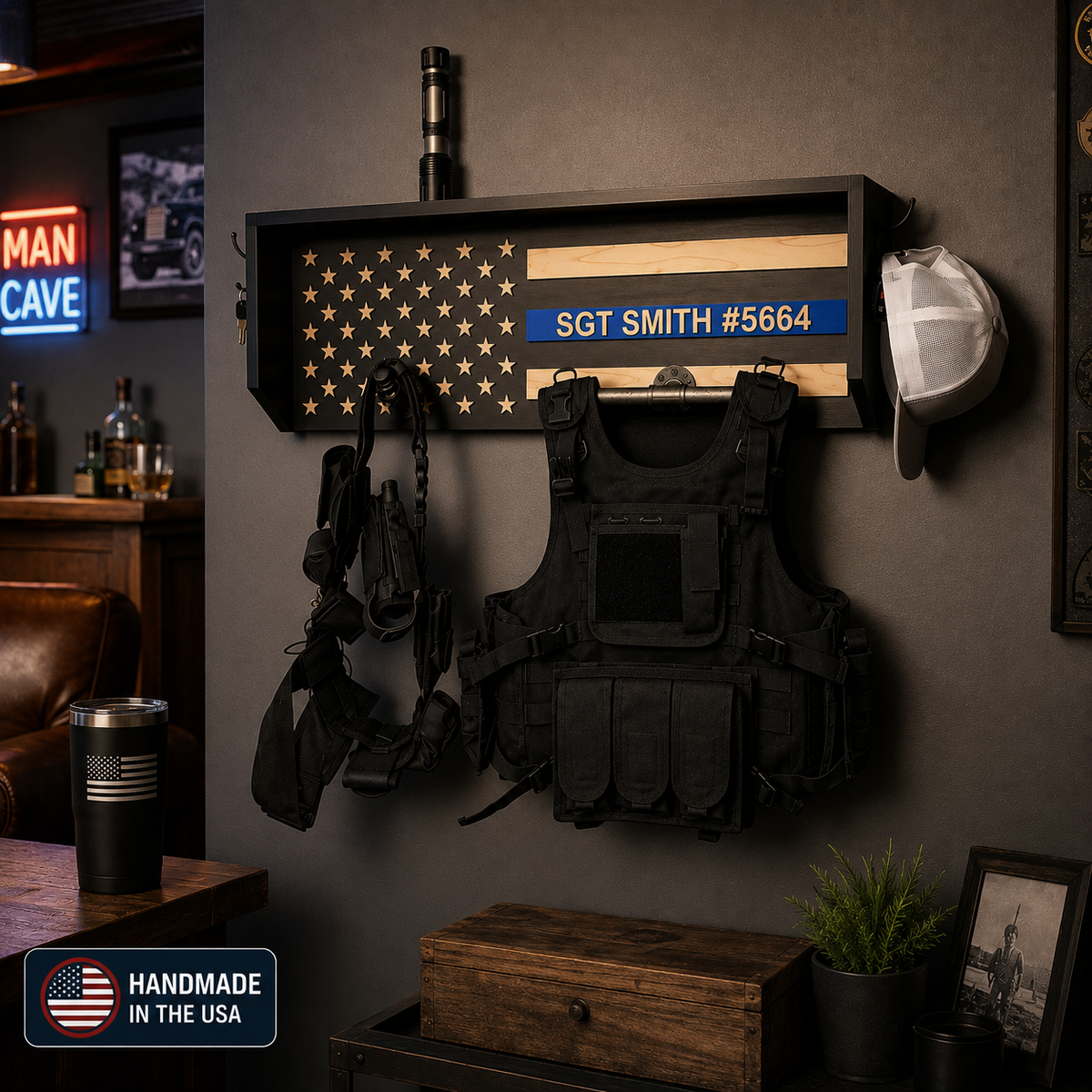 Liberty Line Gear Rack - Law Enforcement