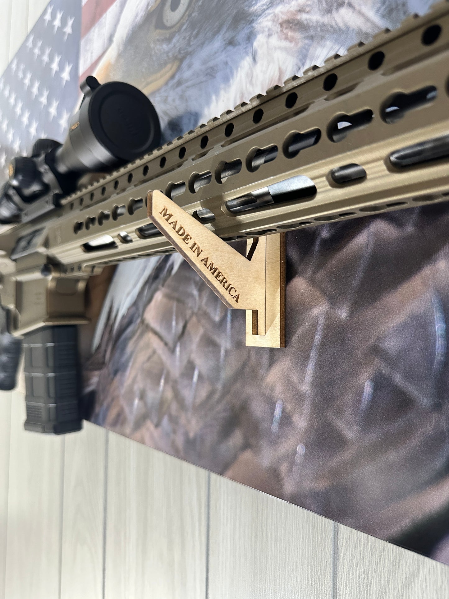 Open display rifle rack (36X19)