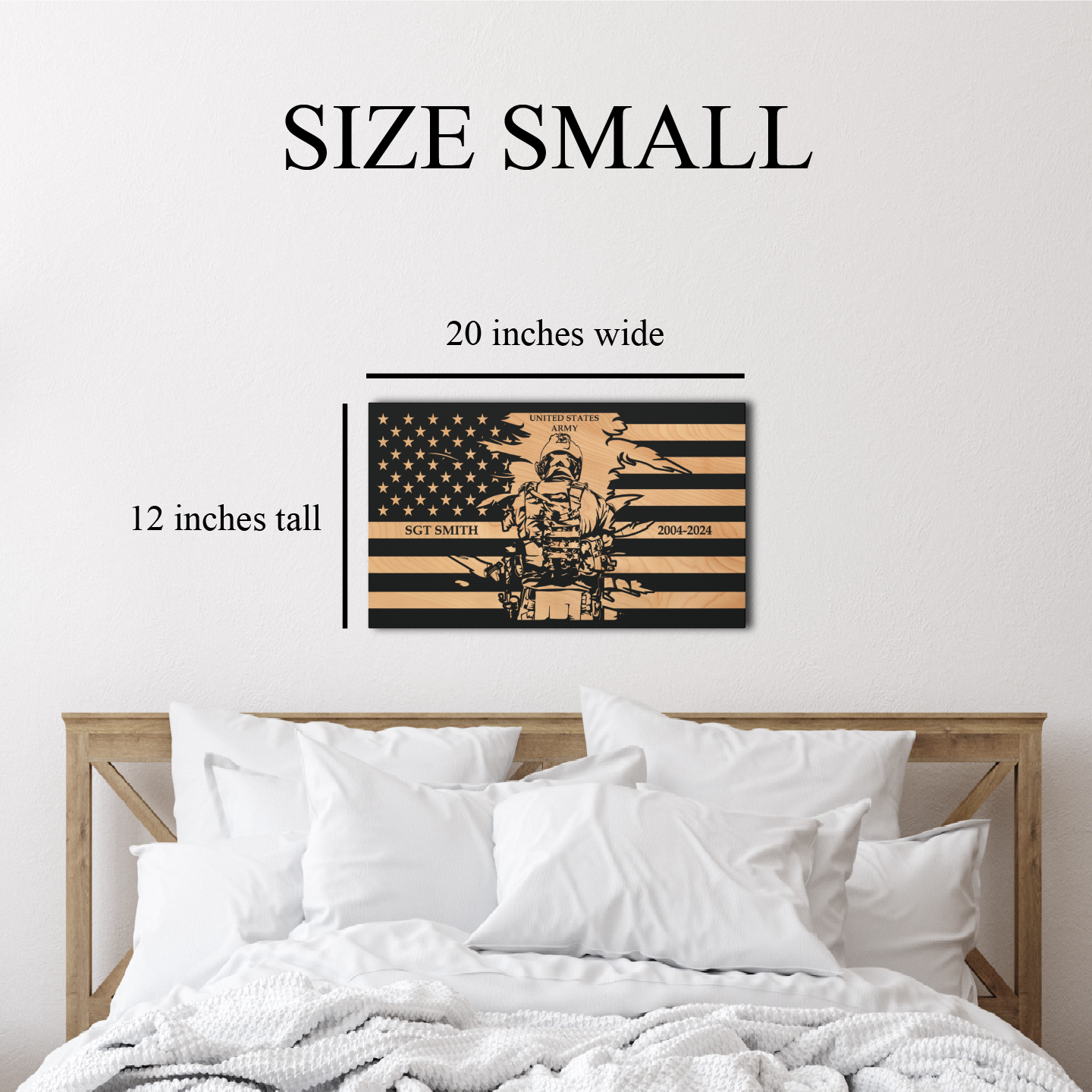 Personalized ARMY flag