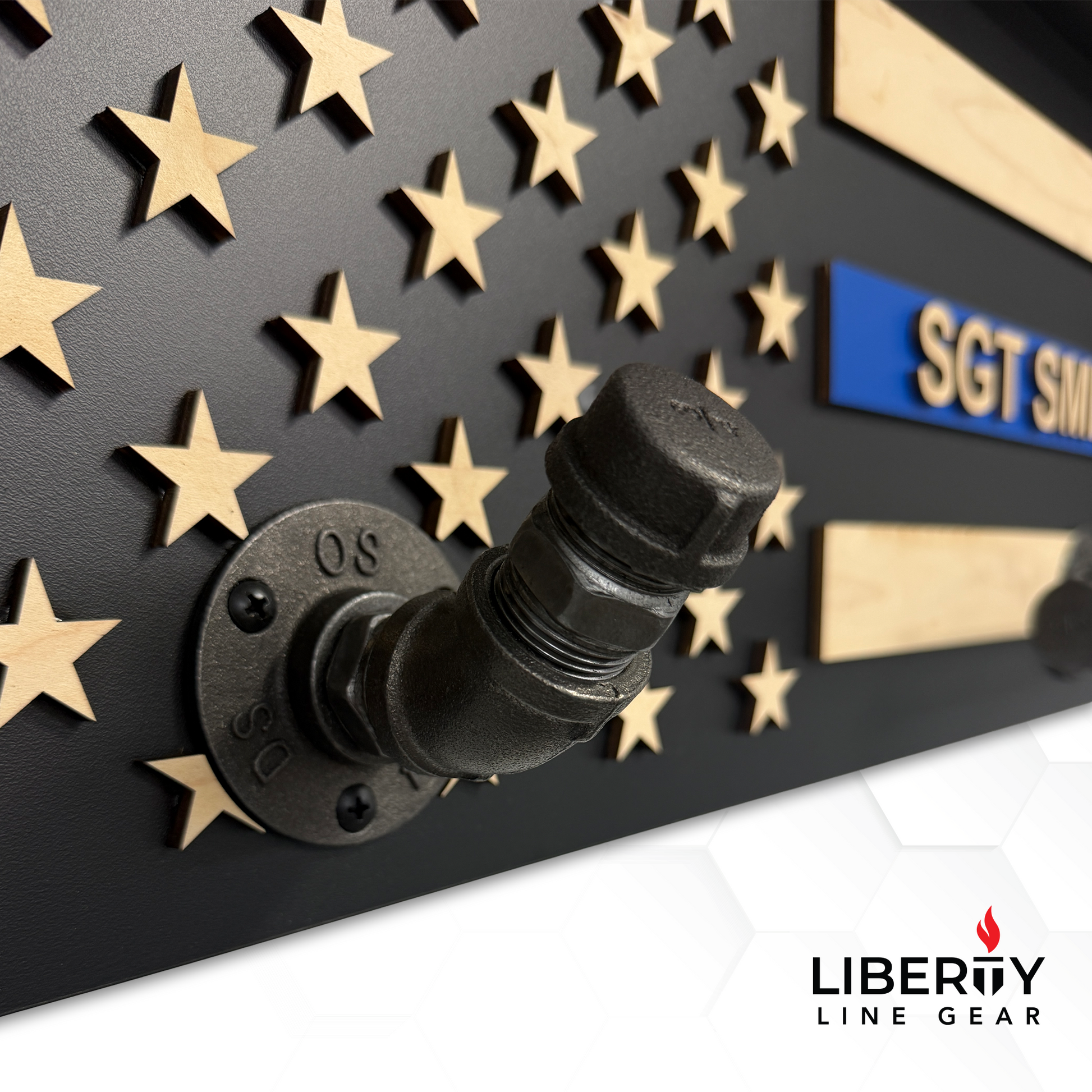 Liberty Line Gear Rack - Law Enforcement