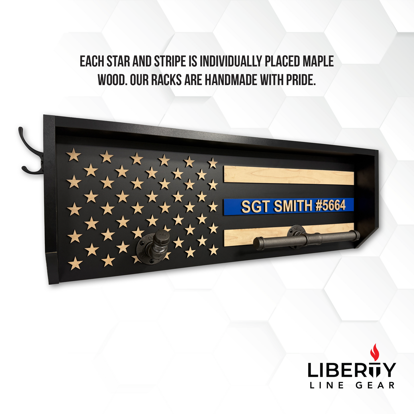 Liberty Line Gear Rack - Law Enforcement